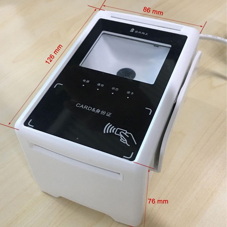 Huada Five-In-One Card Reader Hd100-S1 Digital Medical Insurance Certificate Id Card Multi-Function Social Security Card Reader