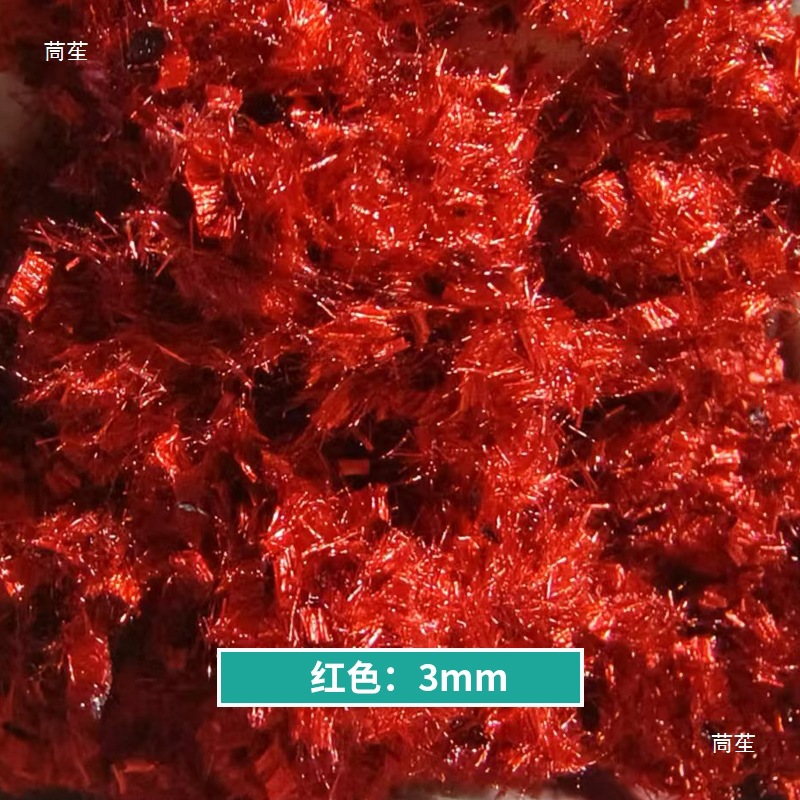 Polyester Fiber Raw Material Pet Chopped 3mm Polyester Short Fiber Cement Anti-Cracking Asphalt Concrete Pavement High Temperature Resistance