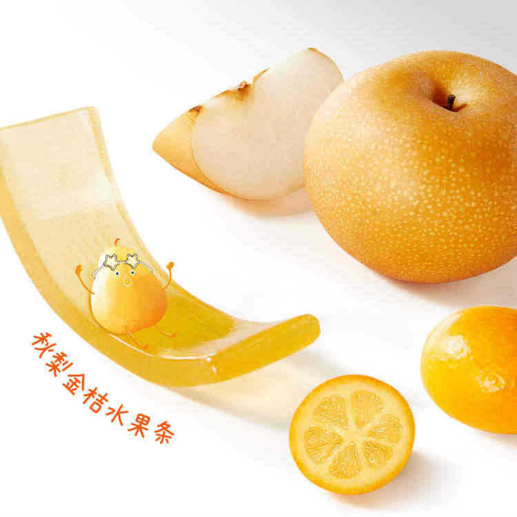 Fujibaby Autumn Pear Kumquat Fruit Bars Hawthorn Apple Fruit Bars Blueberry Carrot Fruit Bars Baby Snacks