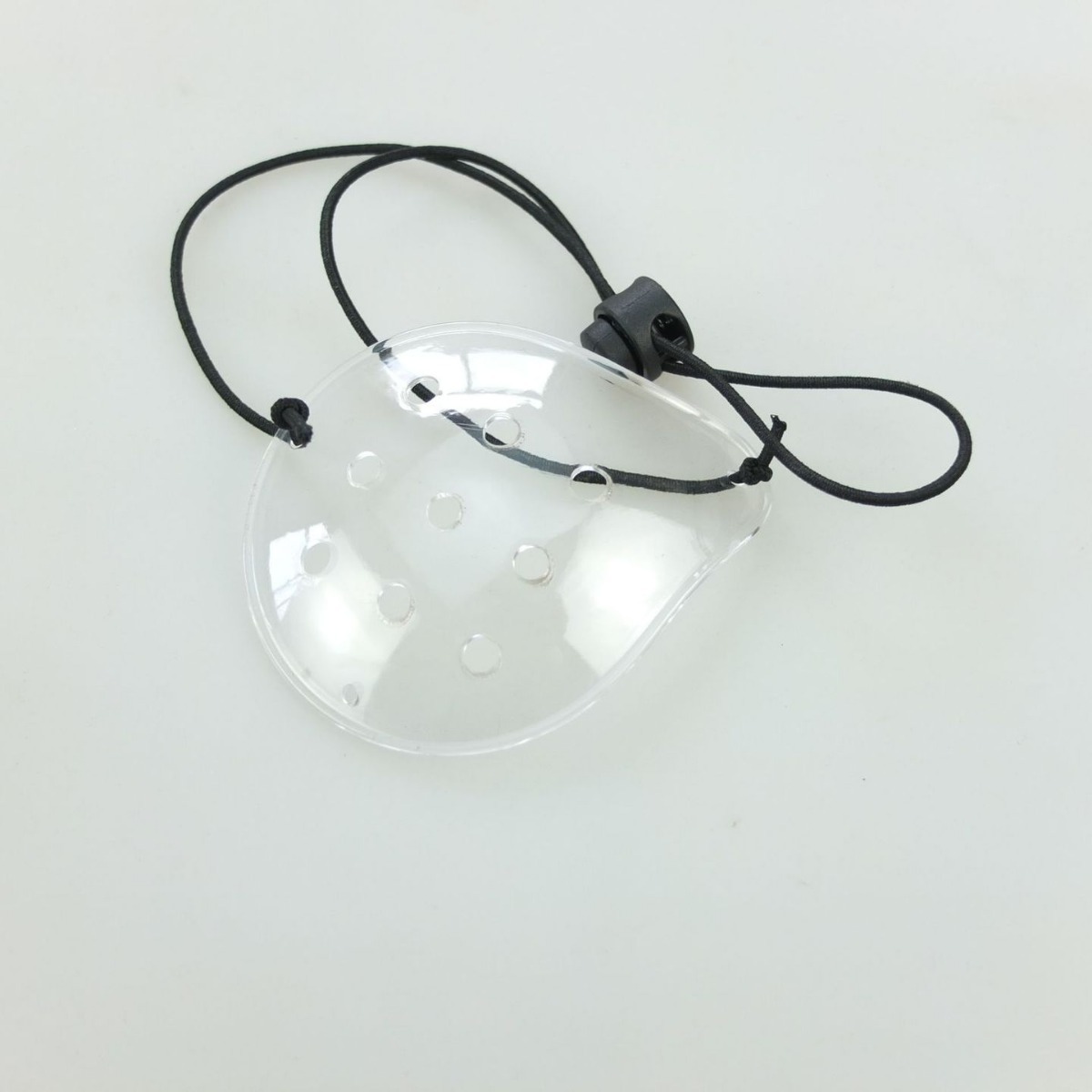 Porous Plastic Transparent Eye Mask Protective Eye Mask Breathable Single Eye Mask Small Hole Eye Mask