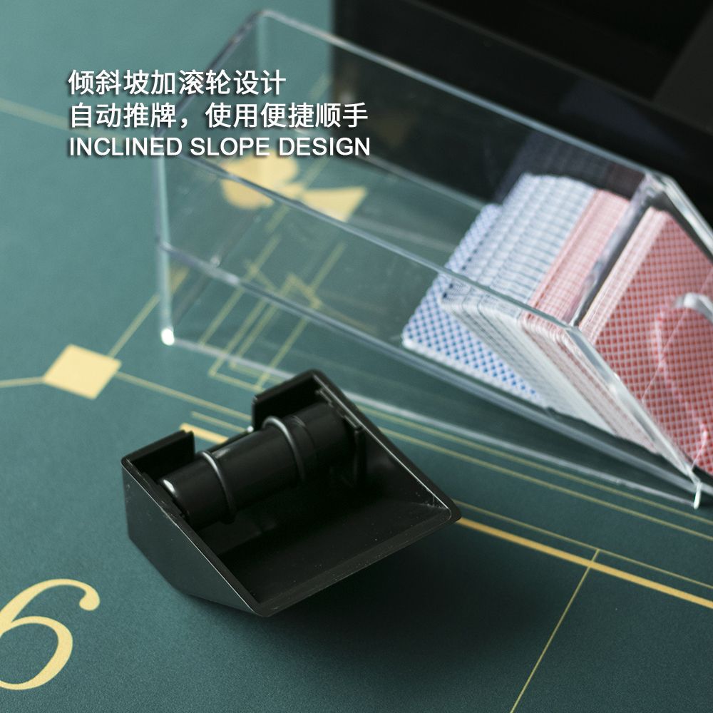 4 pairs of dealer full set of equipment licensing boot box dealer Texas Hold'em card player 6 pairs