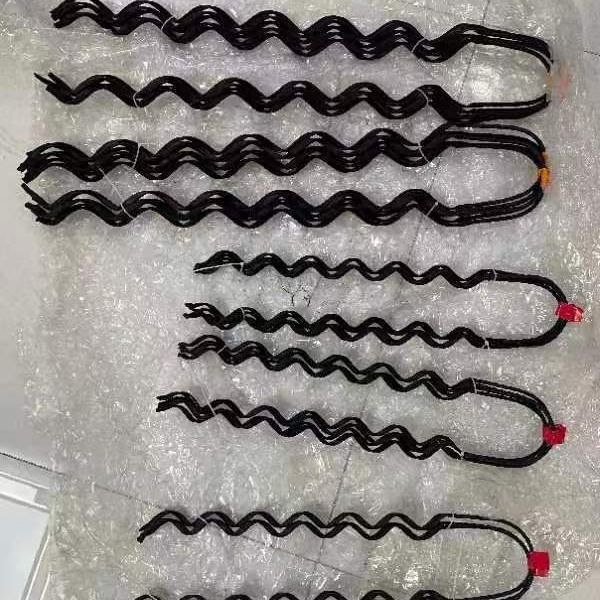 Спиральный предварительно скрученный изолятор провода предварительно скрученный изолированный проводник клемма натяжения горячее оцинкованное стальное покрытие неопреном