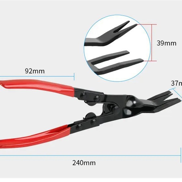 Car lamp pliers headlight separation pliers special lamp removal tool rubber buckle screwdriver plastic rivet removal buckle pliers