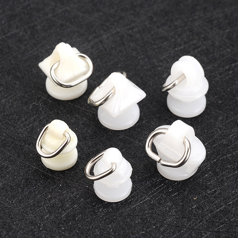 Home curtain track friction pulley Universal straight rail track hoist Square luxury ingot pulley curtain accessories