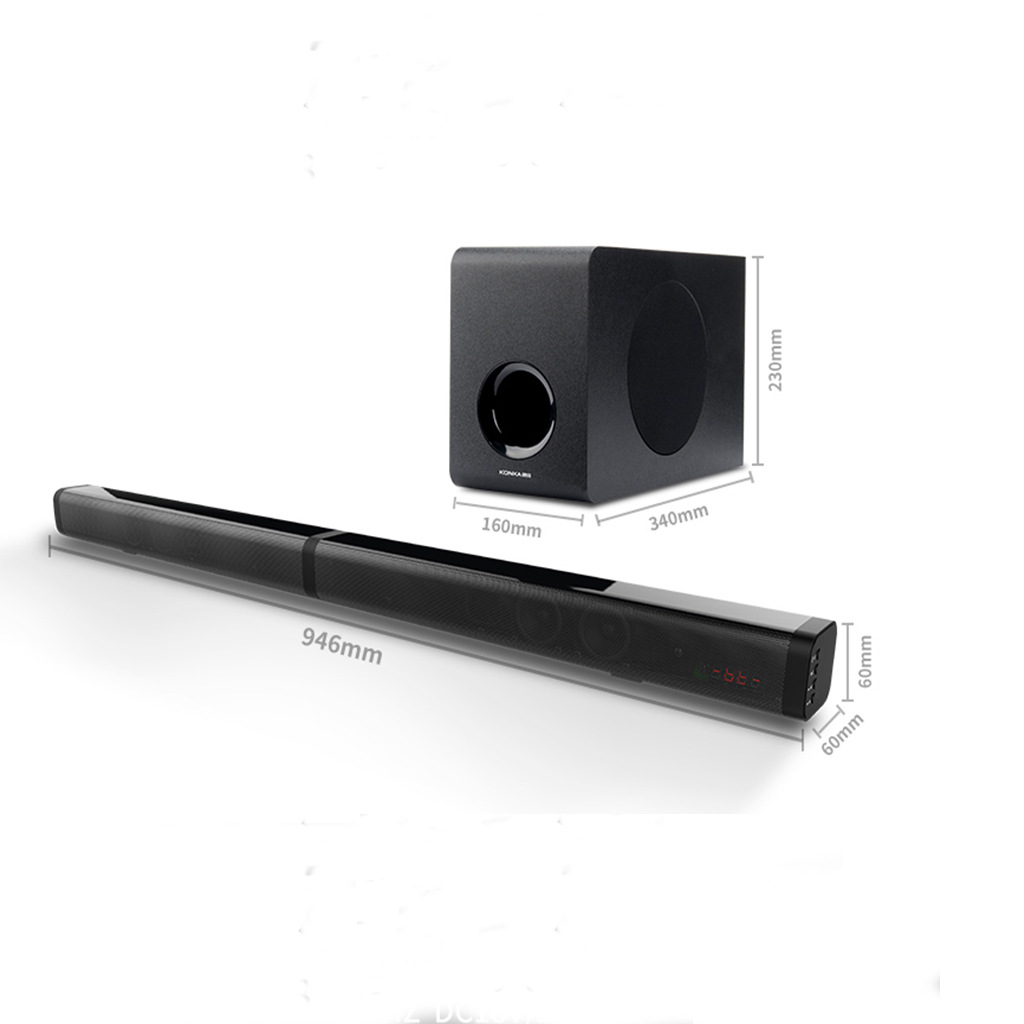 New Cross-Border Bluetooth Speaker Echo Wall Speaker Tv Soundbar Soundbar Tv Home Theater HDMI