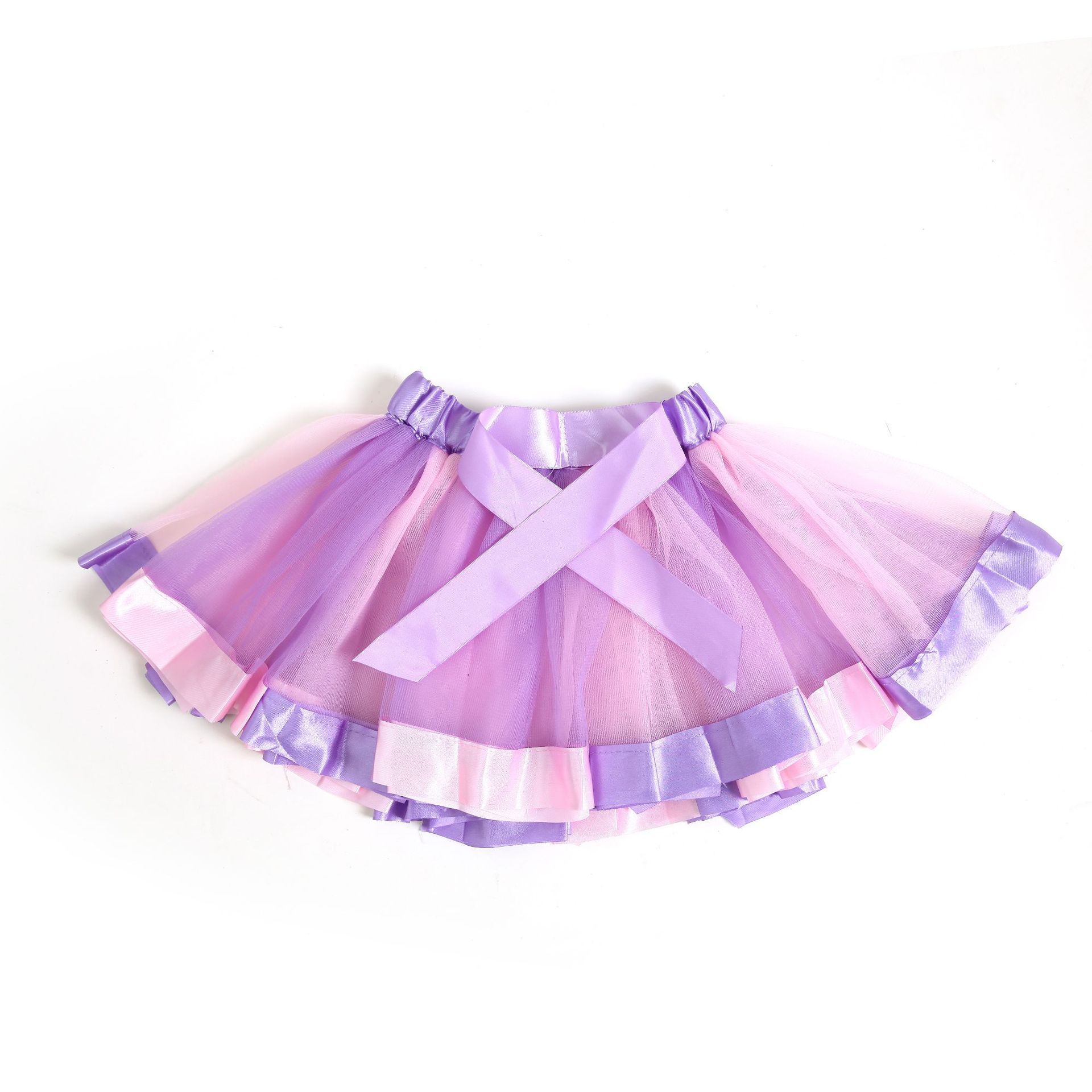 Adult rainbow skirt mesh tutu skirt dance skirt girl's skirt