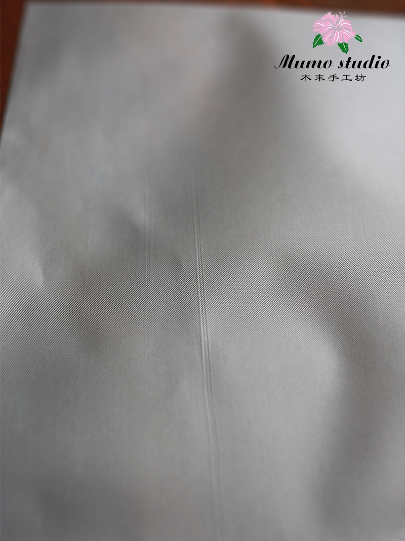 [Special Offer Bright Satin] Satin Hot-Embossed Fabric Beijing Silk Flower Fabric Hand-Dyed Leaf Cloth (Already Starched) Summer