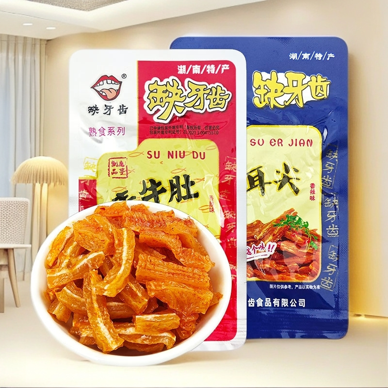 Dental tripe tripe ear tip specialty leisure spicy cooked food spicy konjac cool tripe snacks