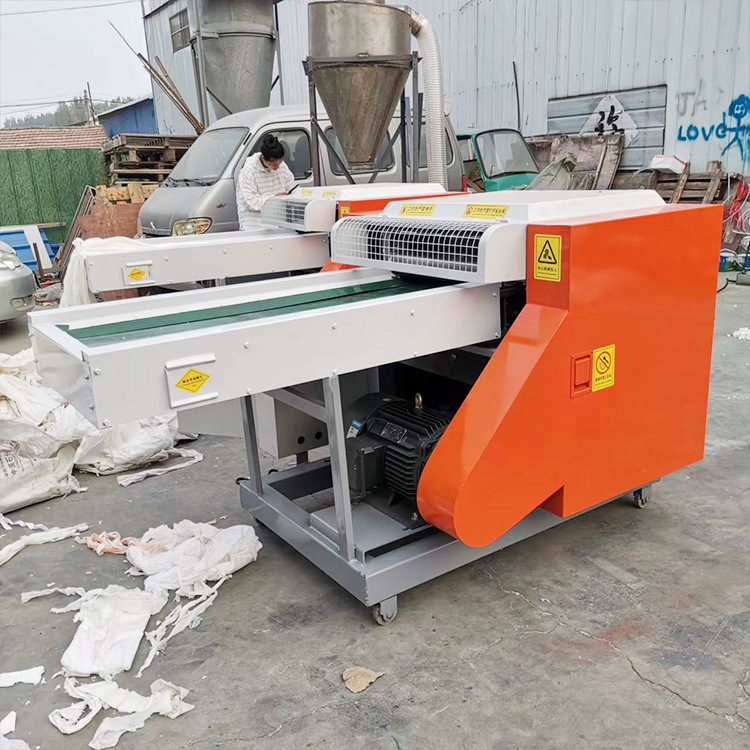 Waste Cloth Sponge Crusher Multi-Purpose Crusher Manufacturer Crusher for Old Clothes Filling