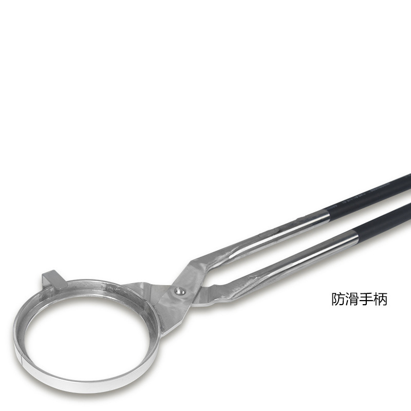 Chengjiang 304 Stainless Steel Crucible Gold Melting Tongs Graphite Crucible Kit Clamp High Temperature Fire Tongs Accessories Wholesale