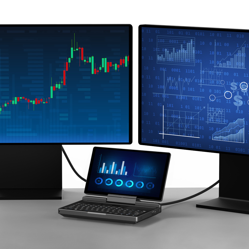 Gpd Micropc 2Nd Generation Mini Handheld Computer 7inch Touch Screen Win11 Portable Flap Pocket Pants Notebook