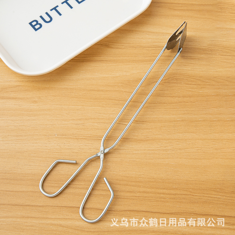 Charcoal Barbecue Clip Charcoal Clip Carbon Clip Multifunctional Food Clip Food Clip Charcoal Fire Tongs Special Tool Accessories Kitchen