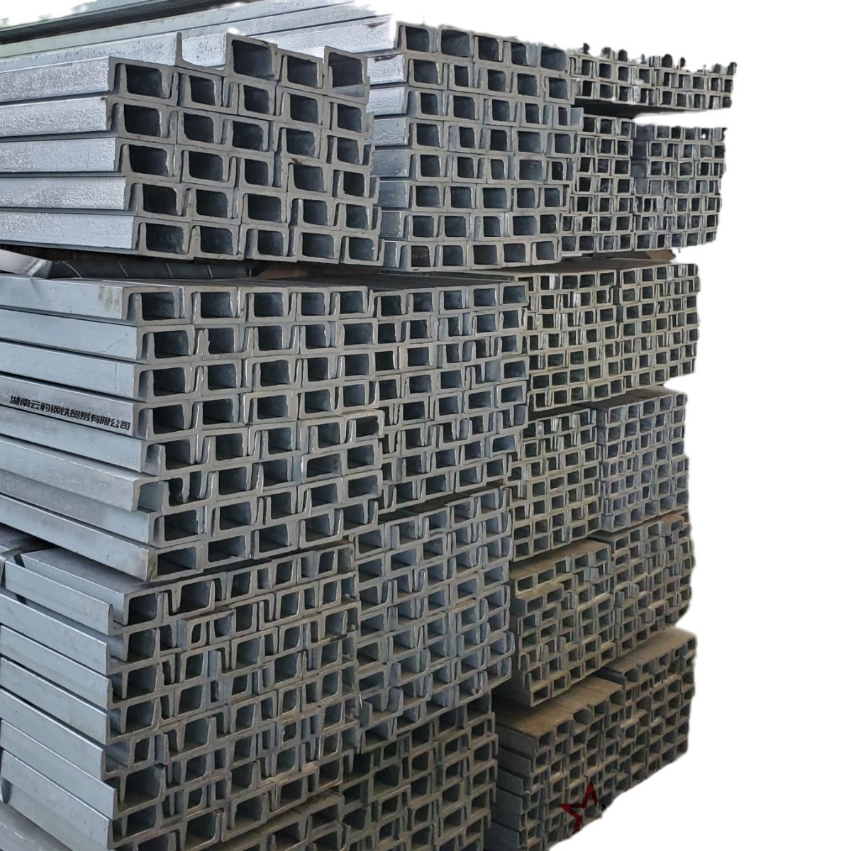 Changsha Hunan Galvanized Channel 5 # -20 #   Masteel Price Curtain Wall U Steel