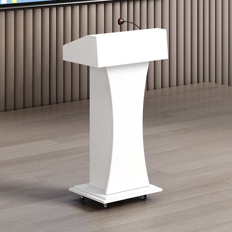 Speech Podium, Podium, Reception Desk, Consultation Desk, Conference Room, Lecture Hall, Movable Lectern, Host Desk