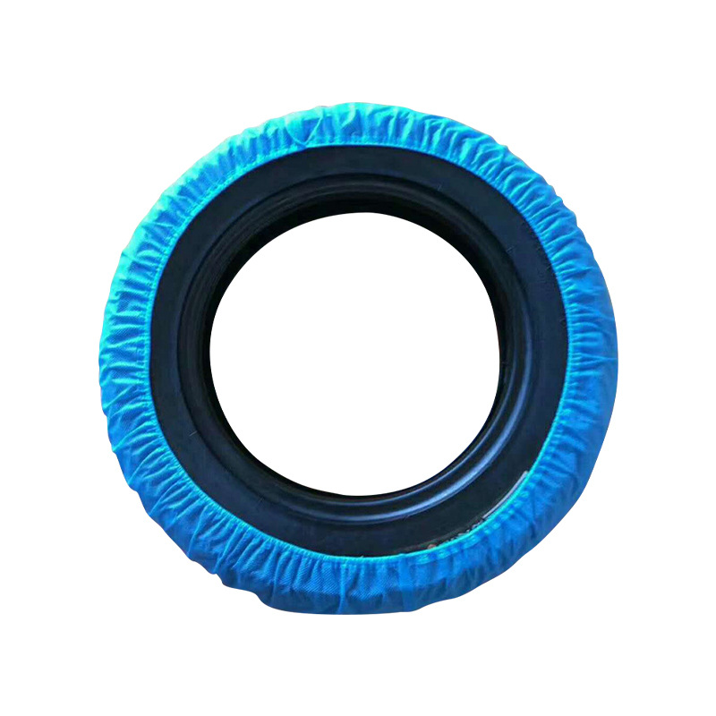 Electric bicycle non-woven tire cover disposable tire spare tire cover dust protection cover spot wholesale