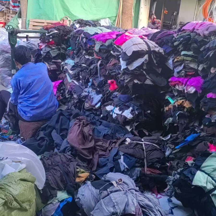 In-Stock Direct Shipment Color All-Cotton Patchwork Oil-Absorbing Water-Absorbing Large Rag Industrial Cleaning Cloth Suitable for Wiping