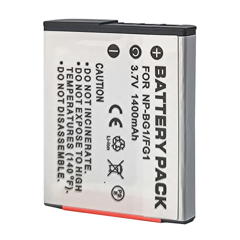 Np-Bg1 Battery Np-Fg1 Battery Suitable for Sony Camera T100 H50 W300 W55 W70 W80