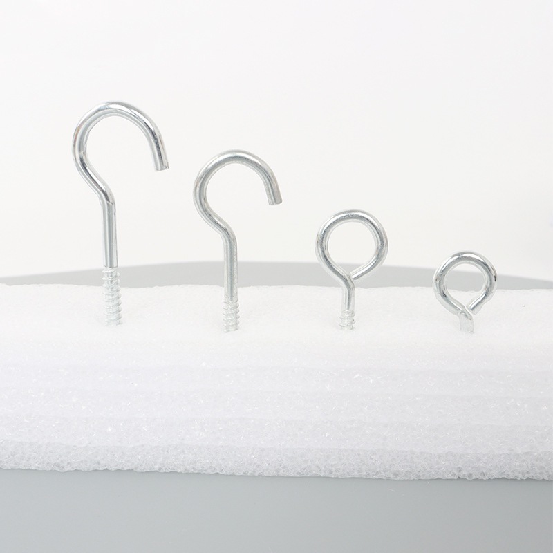 Lamphook sheep's eye, self-tapping screw hook-shaped self-tapping screw loop-shaped hand screw with hook lifting ring set cup