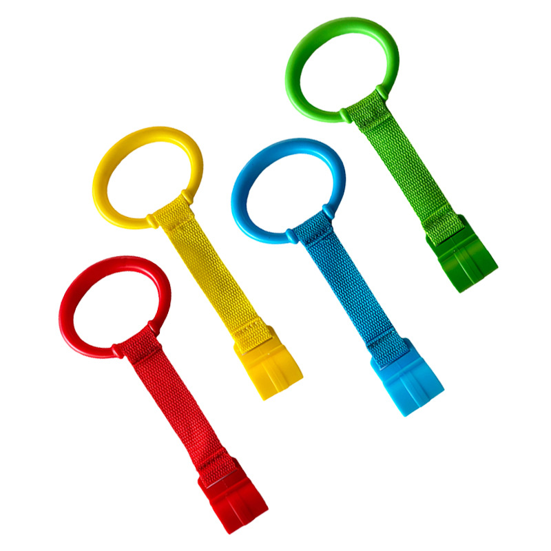 Children's game fence special hand pull ring crib hanging ring baby standing toddler pull ring auxiliary exercise arm strength