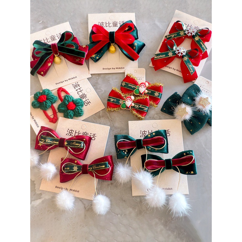 Детские заколки для волос, резинки, заколки, аксессуары для волос с милыми бантиками