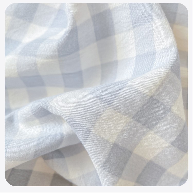 Ins Fengshui Wash Cotton Plaid Quilt Cover Single Piece 150x 200x 230cm Single Quilt Cover Dormitory Single Three Piece Set