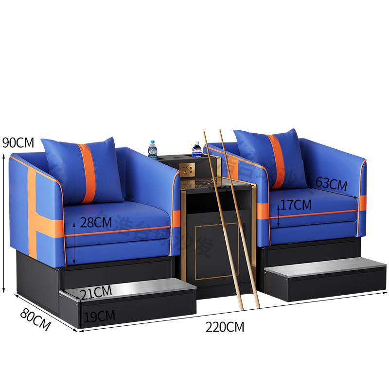 Billiards Sofa, Ball Viewing Chair, Billiards Room, Club Entertainment Competition Special New High-End Spring Ball Viewing Sofa