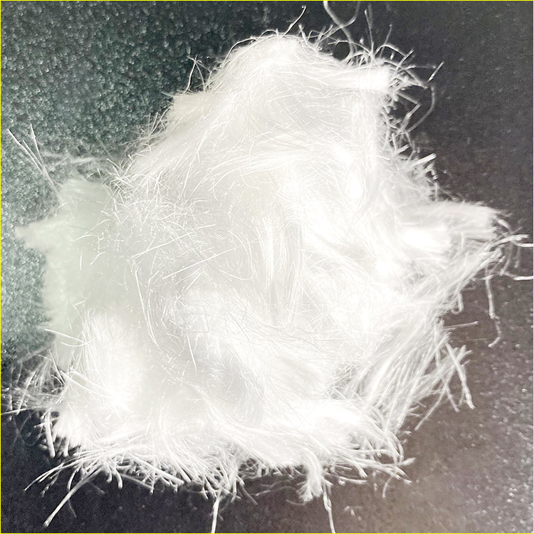 3MM to 18MM Ultra-high Molecule Polyethylene Short Fiber UHMWPE High-range Concrete Rubber Enhancement