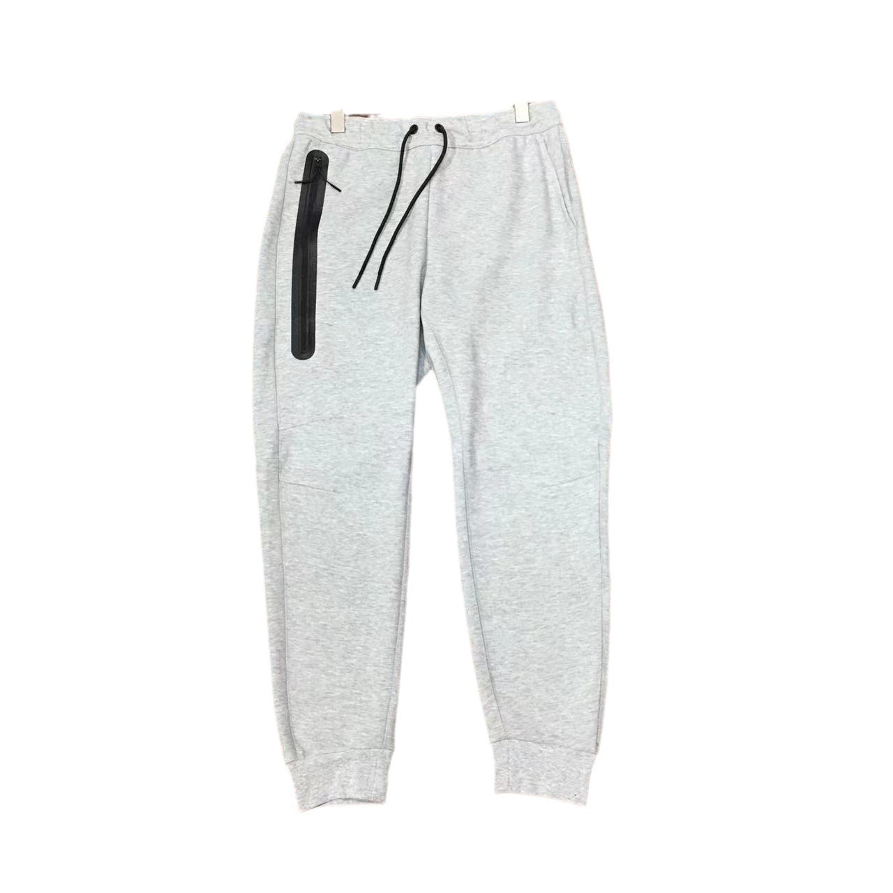 Spring and Autumn 2024 Leisure Sports Drawstring Foot Stitching Cotton Knitted Men's Multicolor 002 Wei Pants