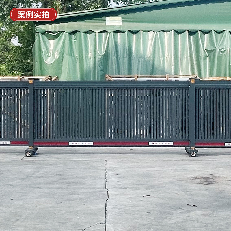 Customized Aluminum Alloy Electric Telescopic Door Intelligent Trackless Sliding Door Factory Unit School Telescopic Segmented Sliding Door