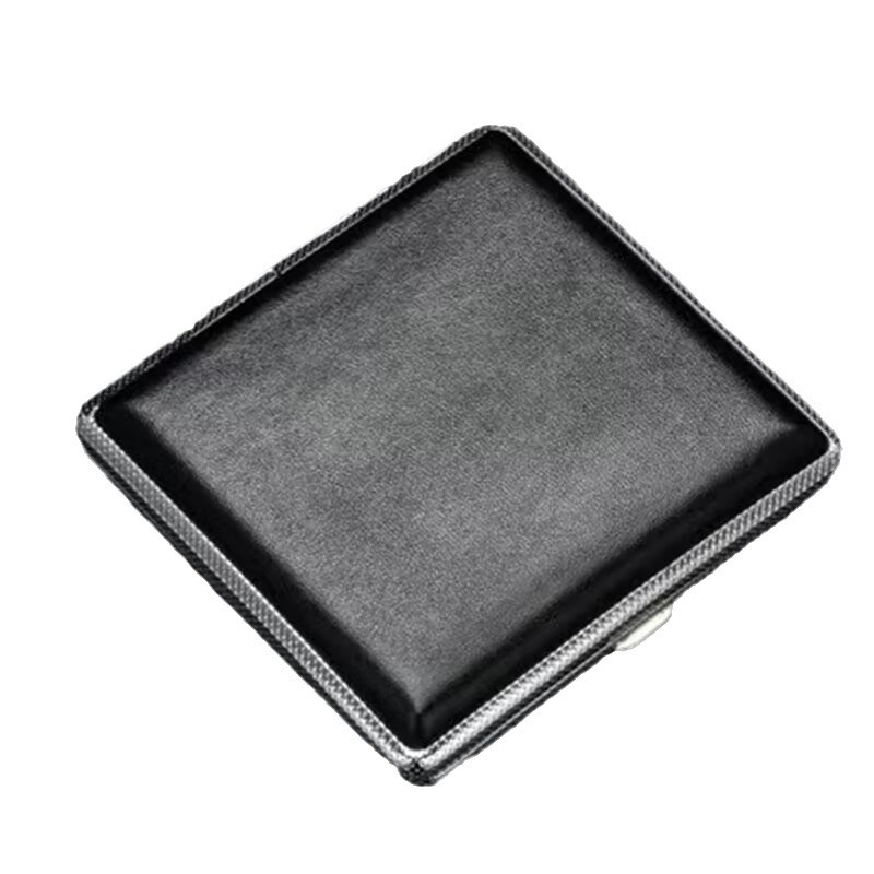 New 20 Pack Rubber Band Cigarette Case Ultra-thin Flip Personalized Fashion Creative Men's Moisture-proof Anti-pressure Portable Ultra-thin Gift