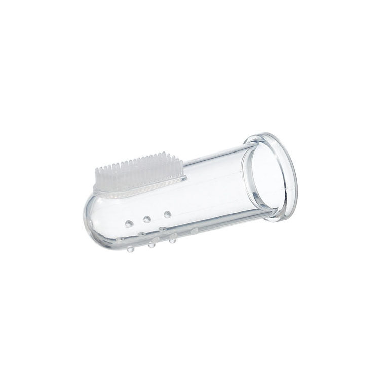 Baby Silicone Finger Toothbrush with Storage Box, Tongue Scraper, Infant Toothbrush Finger Cot, Suitable for Children and Newborns