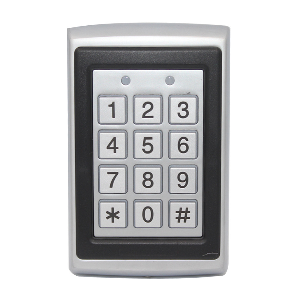 Metal Keyboard Access Control All-In-One Machine Id Sensor Password Access Control Machine with Doorbell Community Access Controller All-In-One Machine