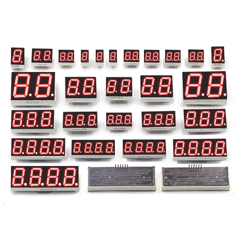 0.56inch In-Stock Digital Tube 0.4 Red Digital Display Digital Tube 2/3/4 Digit Clock Led Digital Tube