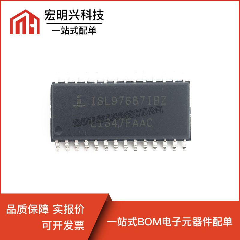 Новый Isl97687Ibz Ic Драйвер LED Ctrl Pwm 160Ma 28Soic Драйв питания LED