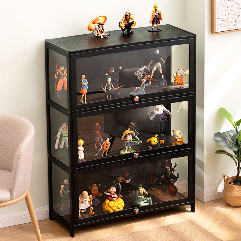 Blind Box Storage Display Stand Lego Figure Shelf Transparent Dust-Proof Display Cabinet Acrylic Bubble Mart Display Box