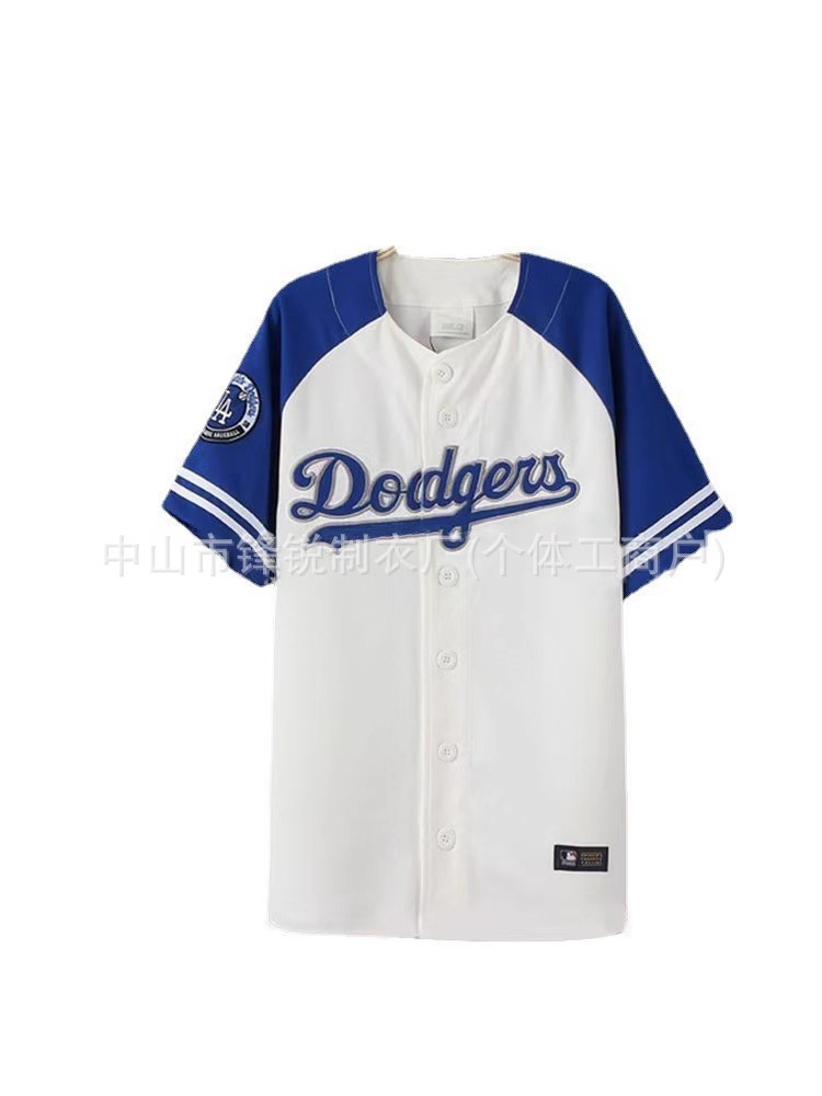 Custom Sublimation Mesh Quick-Dry Short-Sleeve Baseball Jersey for Men and Women, Suitable for Baseball Sports and Competition