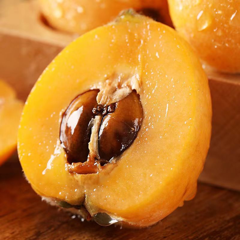 Sichuan Loquat Seasonal Fruit Pipa Sf Free Shipping Fresh Fruit Direct from the Place of Origin Miyi Loquat Dropshipping