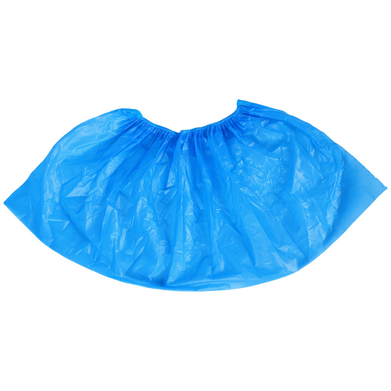 Disposable Shoe Covers Thickeneded 300g Imitation Silk Anti-Slip Thickeneded Indoor Workshop Dust-Proof Plastic Shoe Covers Thick Foot Covers
