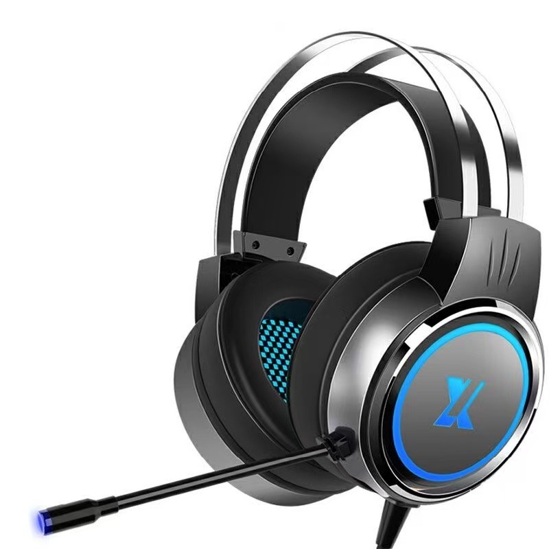 Student Exam Headset USB Interface High School Entrance Examination College Entrance Examination English Listening and Speaking Human-Computer Dialogue Computer Recording Microphone Universal