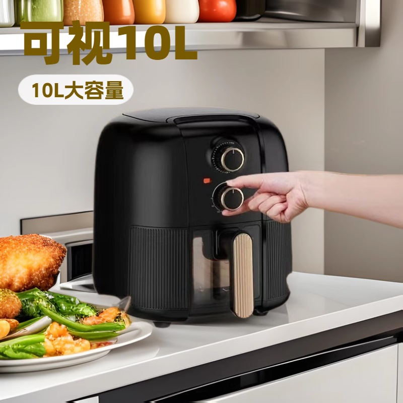 New Cross-border 10L Large Capacity Air Fryer Oil-free Cooking Healthy Diet Pot Multifunctional Electric Fryer Oven