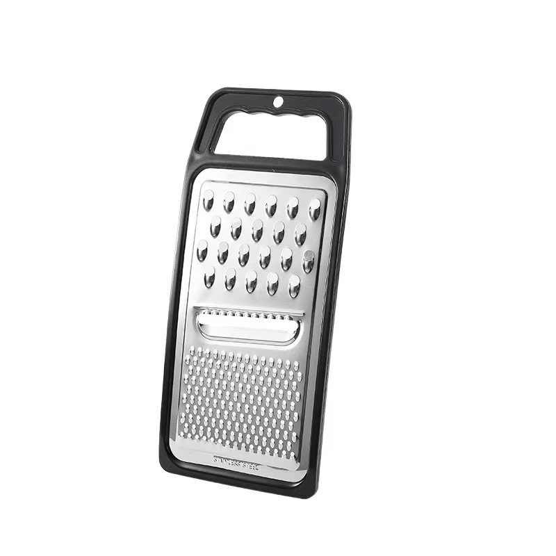 Wholesale stainless steel grater three-in-one flat multi-use shredder blade wipes radish fruit