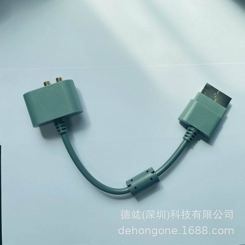 For XBOX360 Audio Cable Audio to Fiber Optic Signal Cable XBOX360 Plug Nickel Plated