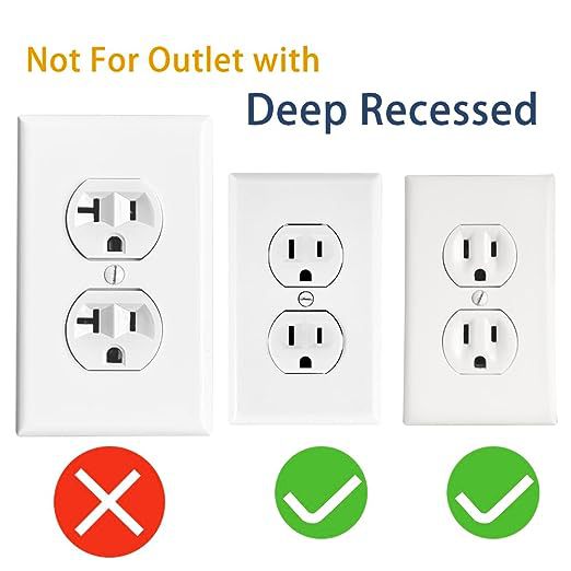 American Standard Fastening Socket Conversion Cover American 2-Pin Socket Converter Americanocket Converter