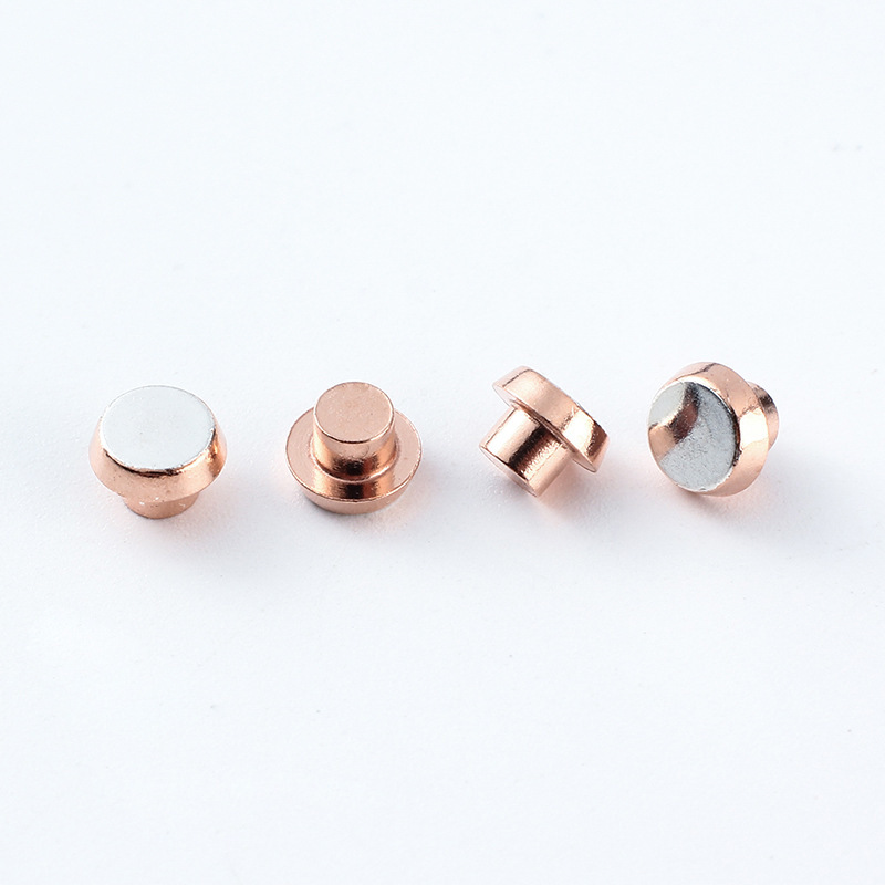 Metal Alloy Silver Contacts Ac Contactor Composite Rivet Relay Switch Silver Contacts Digital Hardware Materials