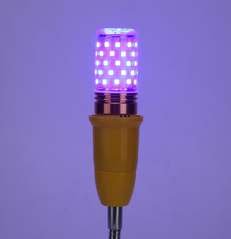 lEd Bulb E27 Corn Lamp Bald Strong ModEl E27 UltraviolEt Lamp 60lEd UltraviolEt 220v