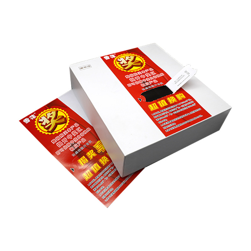 Snowflake Beer Redemption Sticker Scratch-Off Card Tear-Off Prize Card Self-Adhesive Redemption Card Peel-Off Card Prize Card