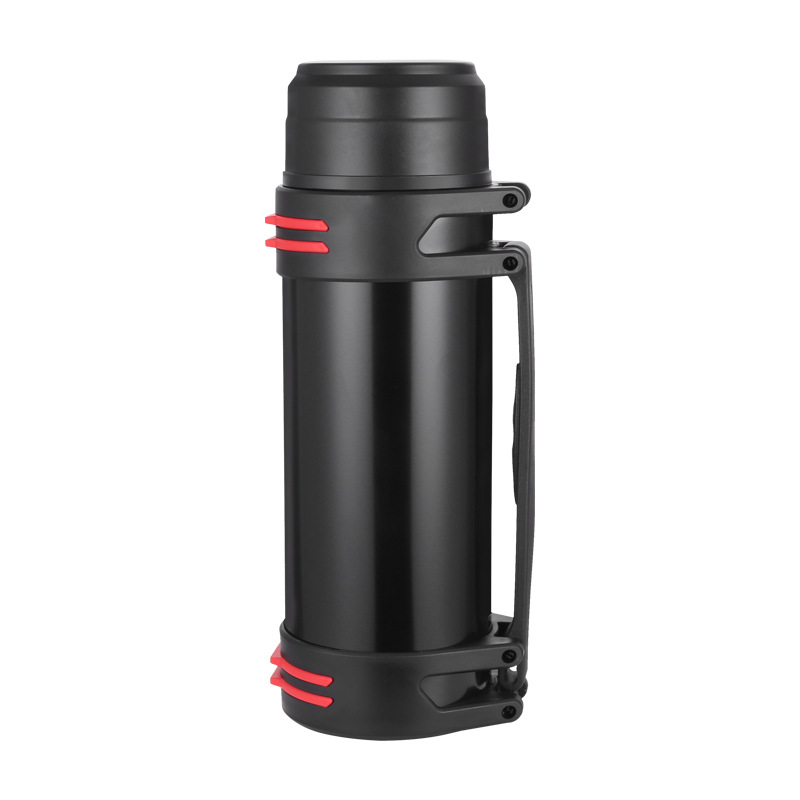 Large-Capacity Stainless Steel Thermos Flask 304 Men's Outdoor Portable Car-Mounted Water Bottle Travel Cold Water Cup 5 Liters