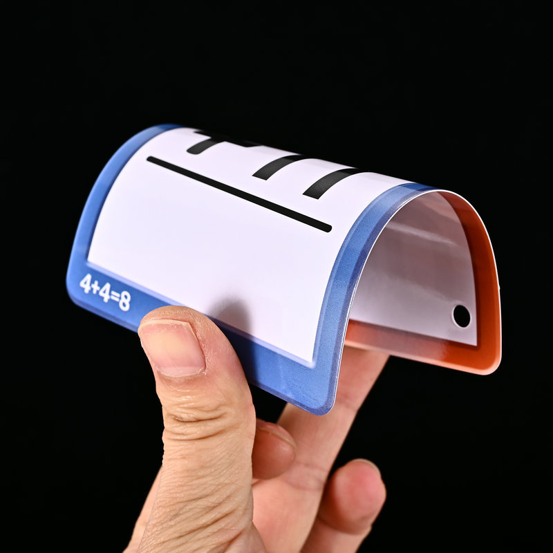 Customized cognitive card children's cartoon English card letter shape animal learning education enlightenment early education card wholesale