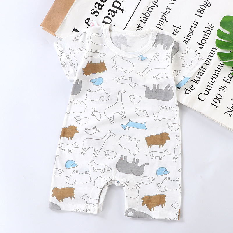 2022 baby jumpsuit baby clothes cotton newborn climbing jumpsuit baby clothes wholesale
