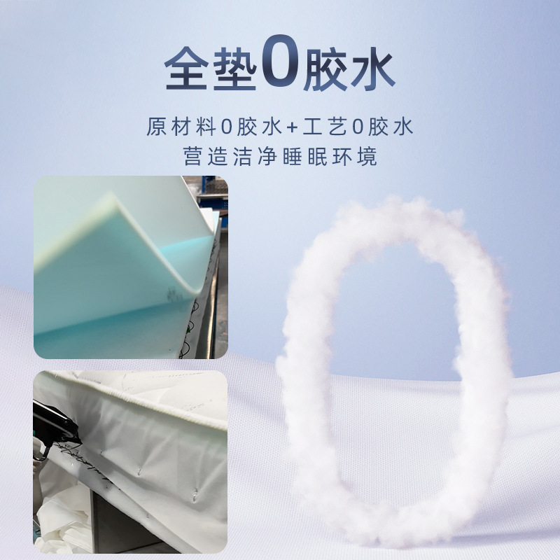 [Explore] Silk Soft and Hard Dual-Purpose Youth and Kidsren's Spine Protection Spring Mattress Home Cushion 0 Glue